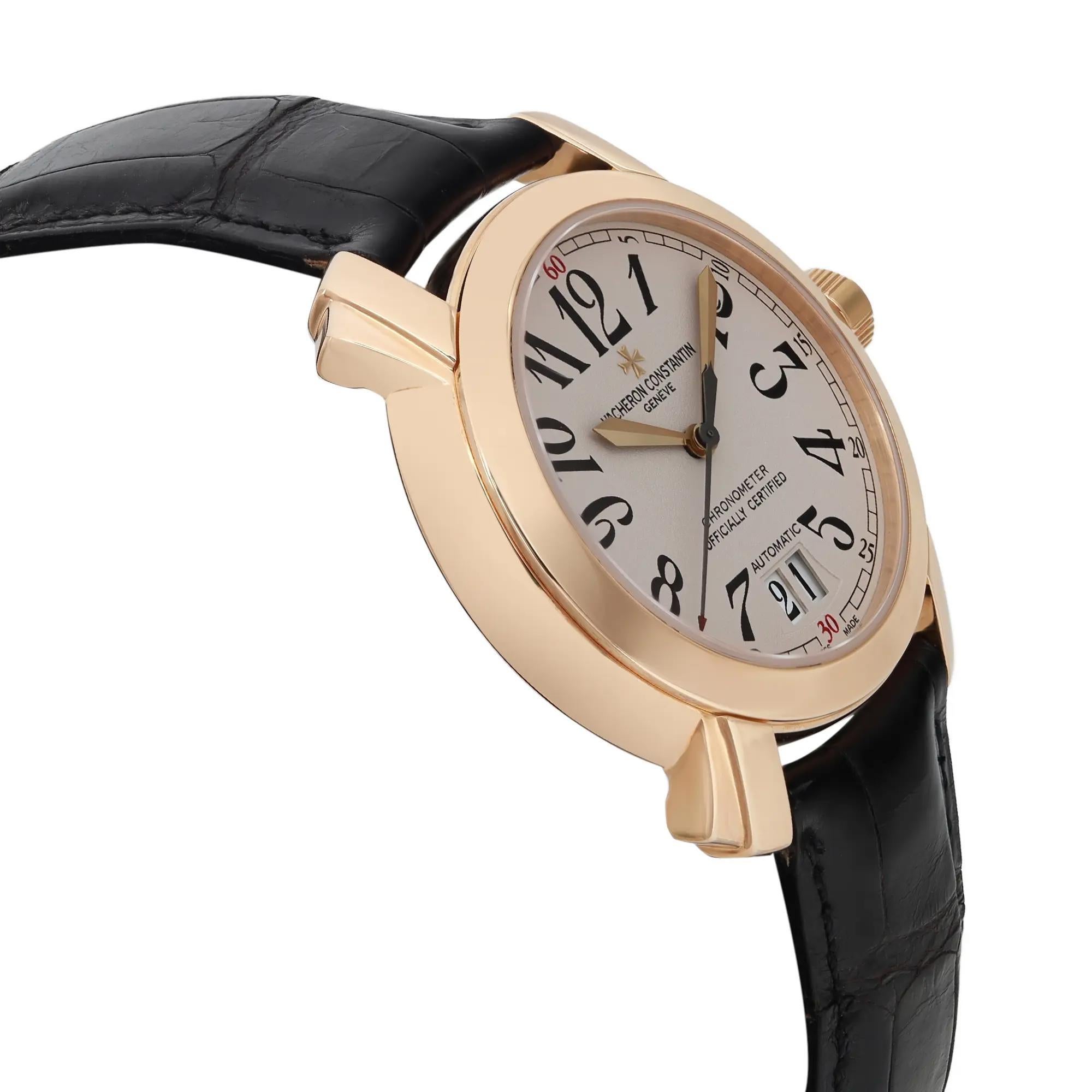 Men's Vacheron Constantin Malte 18K Yellow Gold Cream Dial Men Automatic Watch 42015