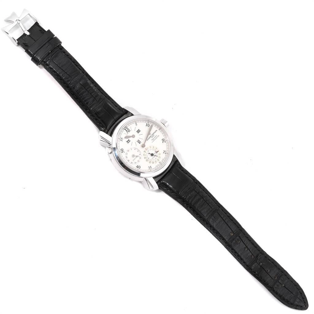 Vacheron Constantin Malte Dual Time Regulator White Gold Men’s Watch 42005 For Sale 3