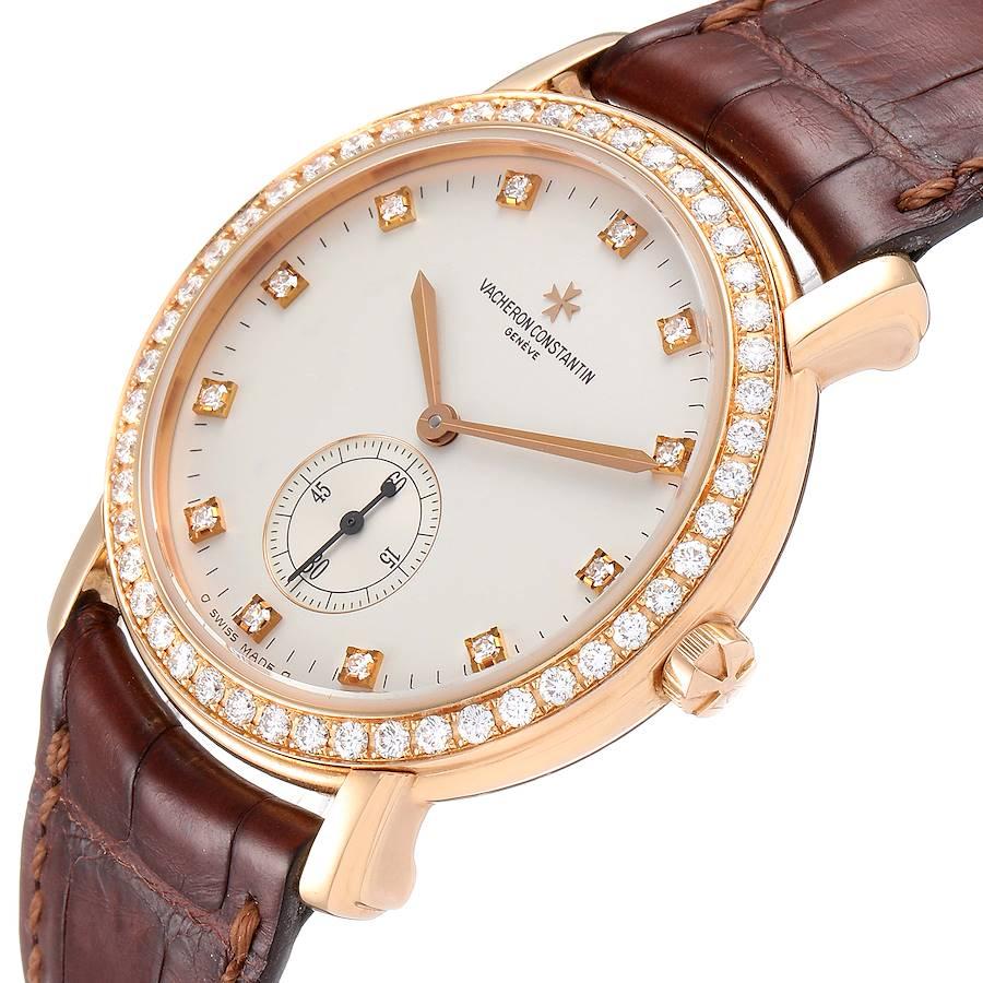 Vacheron Constantin Malte Grande Rose Gold Diamond Watch 81500 Papers 1