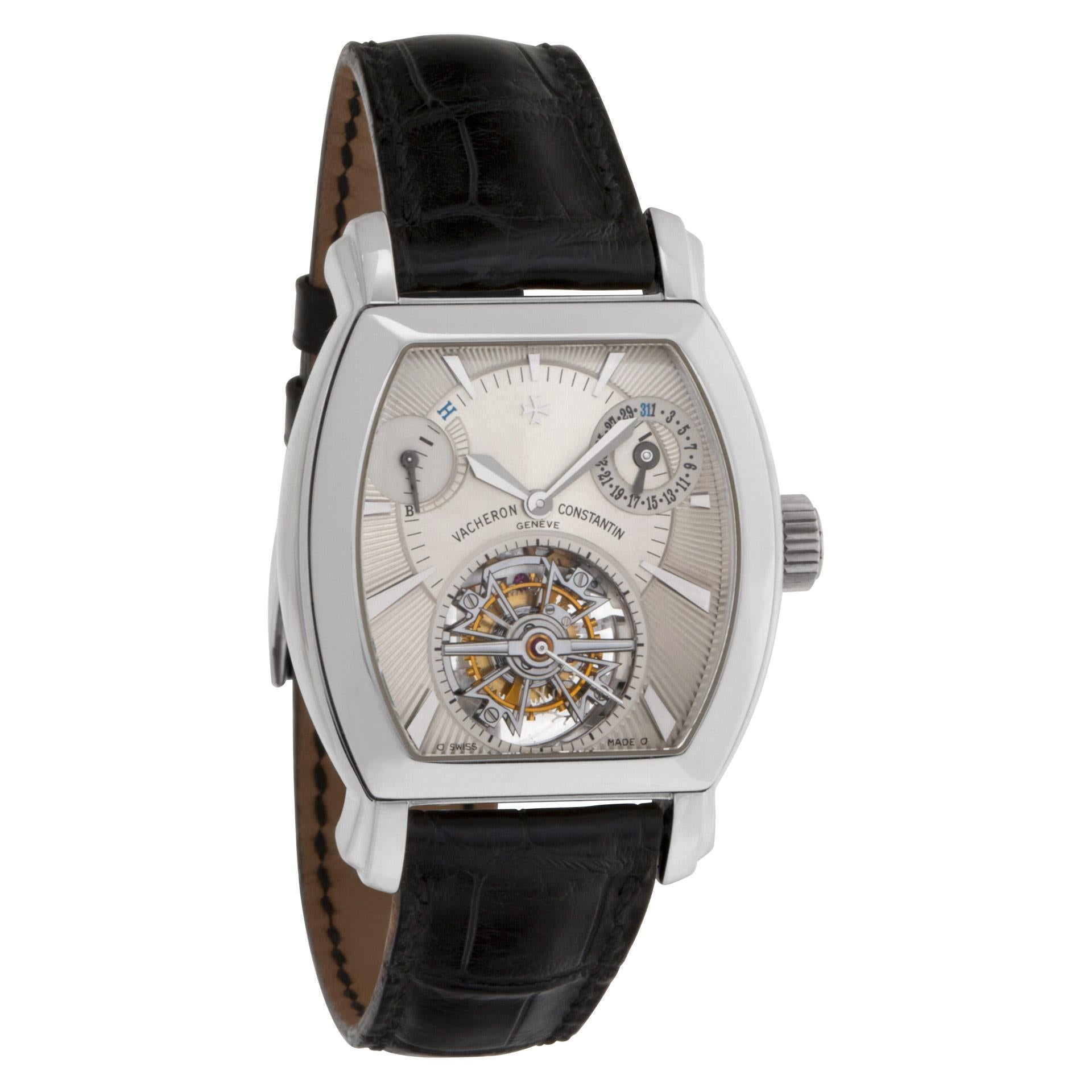 Vacheron Constantin Malte Tonneau Tourbillon Manual wristwatch Ref 30066/2 In Excellent Condition For Sale In Surfside, FL