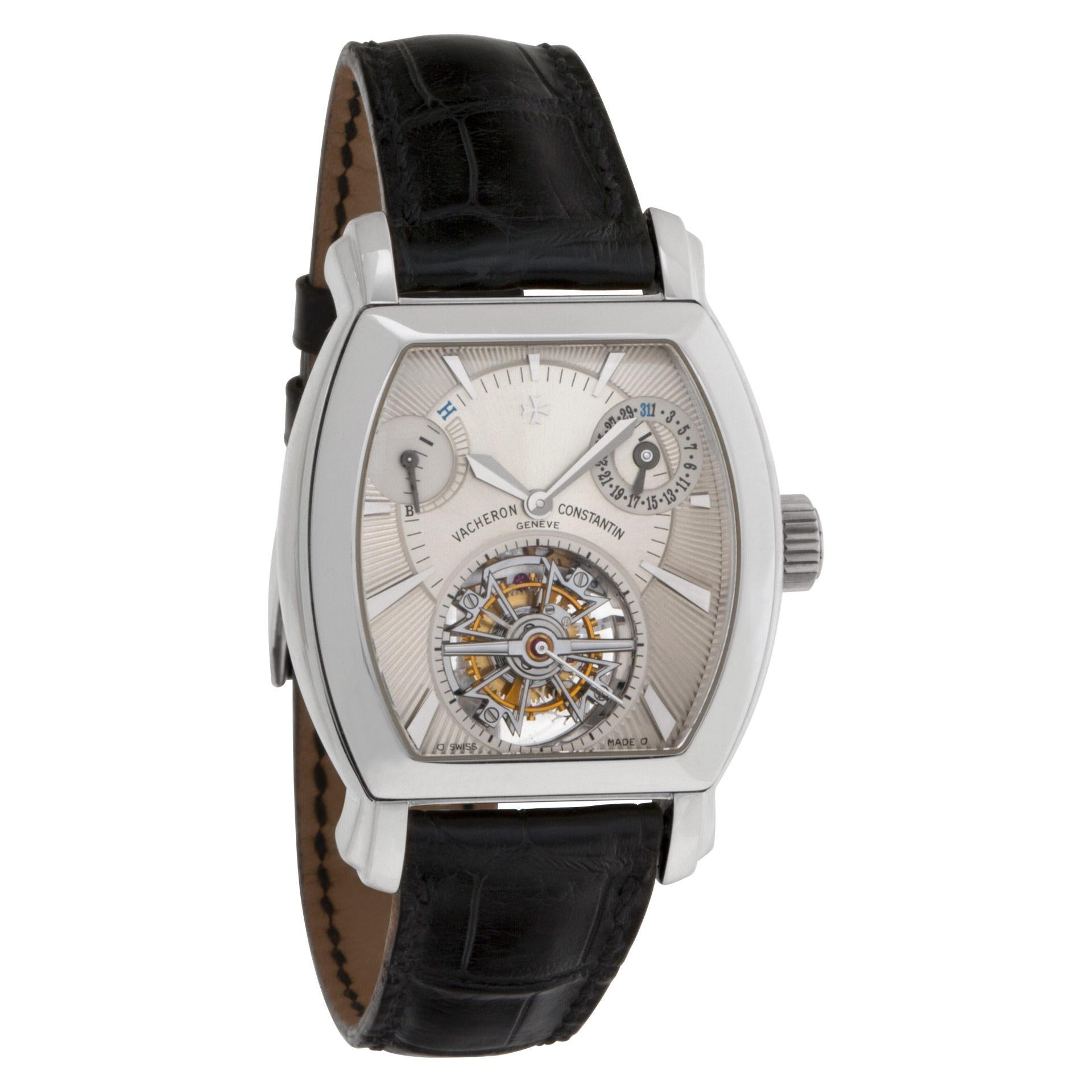 Vacheron Constantin Malte Tonneau Tourbillon Handarmbanduhr Ref 30066/2 im Zustand „Hervorragend“ im Angebot in Surfside, FL