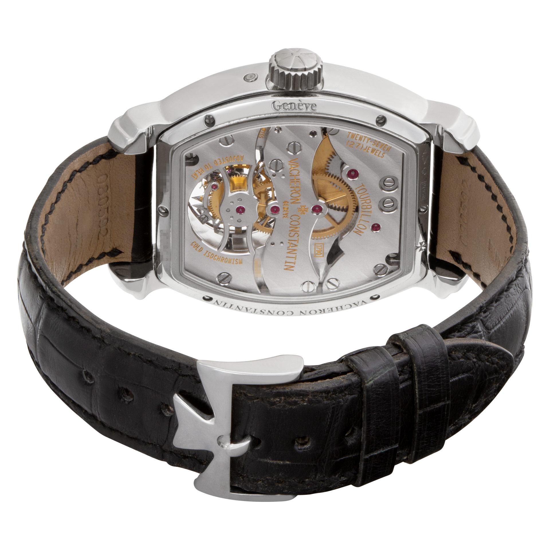 Men's Vacheron Constantin Malte Tonneau Tourbillon Manual wristwatch Ref 30066/2 For Sale