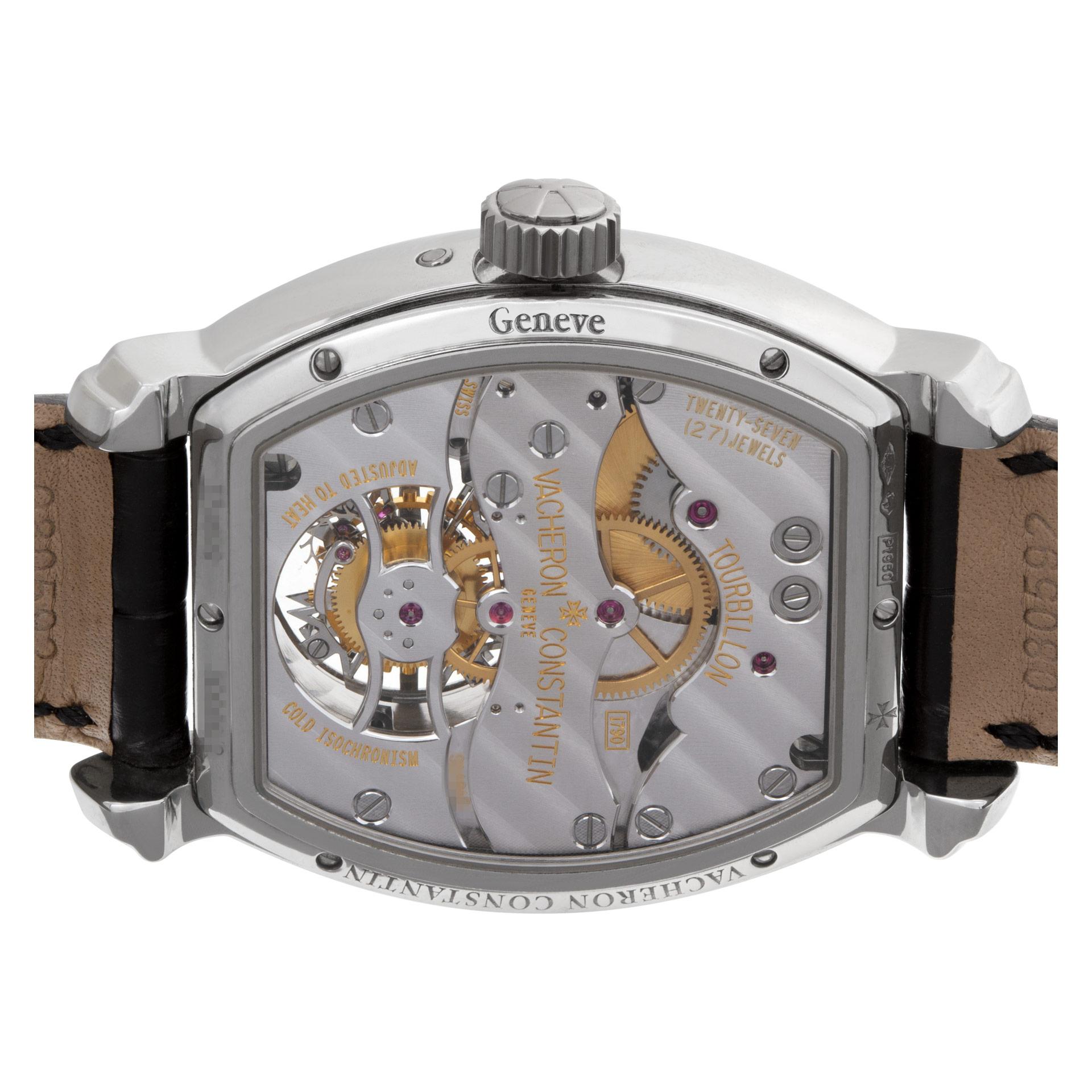 Vacheron Constantin Malte Tonneau Tourbillon Handarmbanduhr Ref 30066/2 im Angebot 1