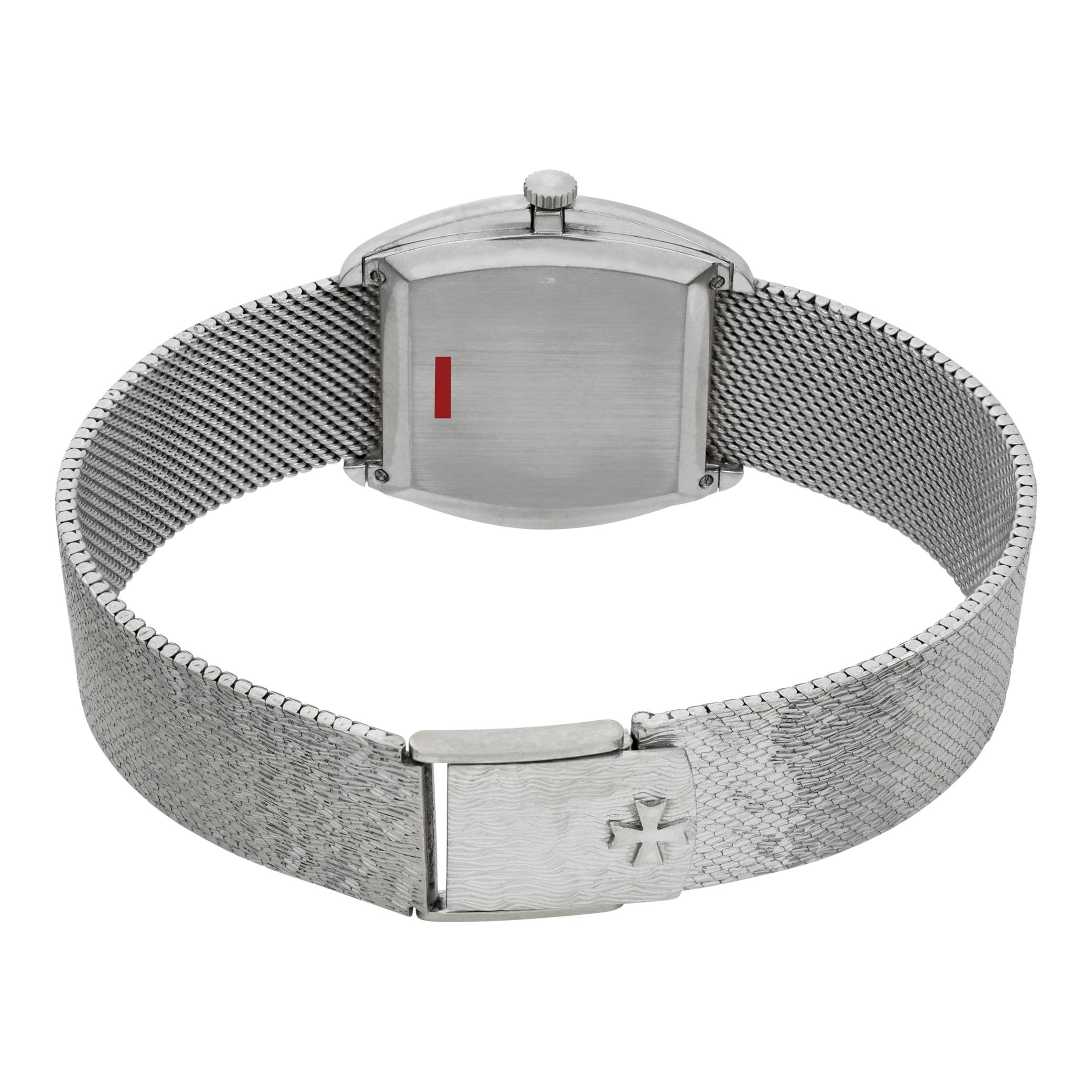 Vacheron Constantin Meister Montre-bracelet manuelle en or blanc 18 carats Réf. 7253 Unisexe en vente