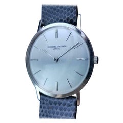 Vacheron & Constantin Herrenuhr 18k Weißgold 6115 Handaufzug:: c.1960s Swiss MS222
