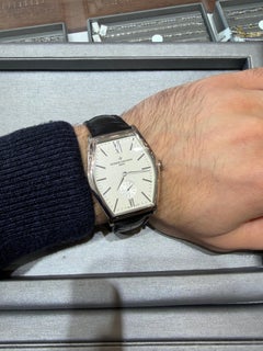 Reloj Vacheron Constantin Hombre Malte Oro Blanco 18K 36×47mm Ref. 82130