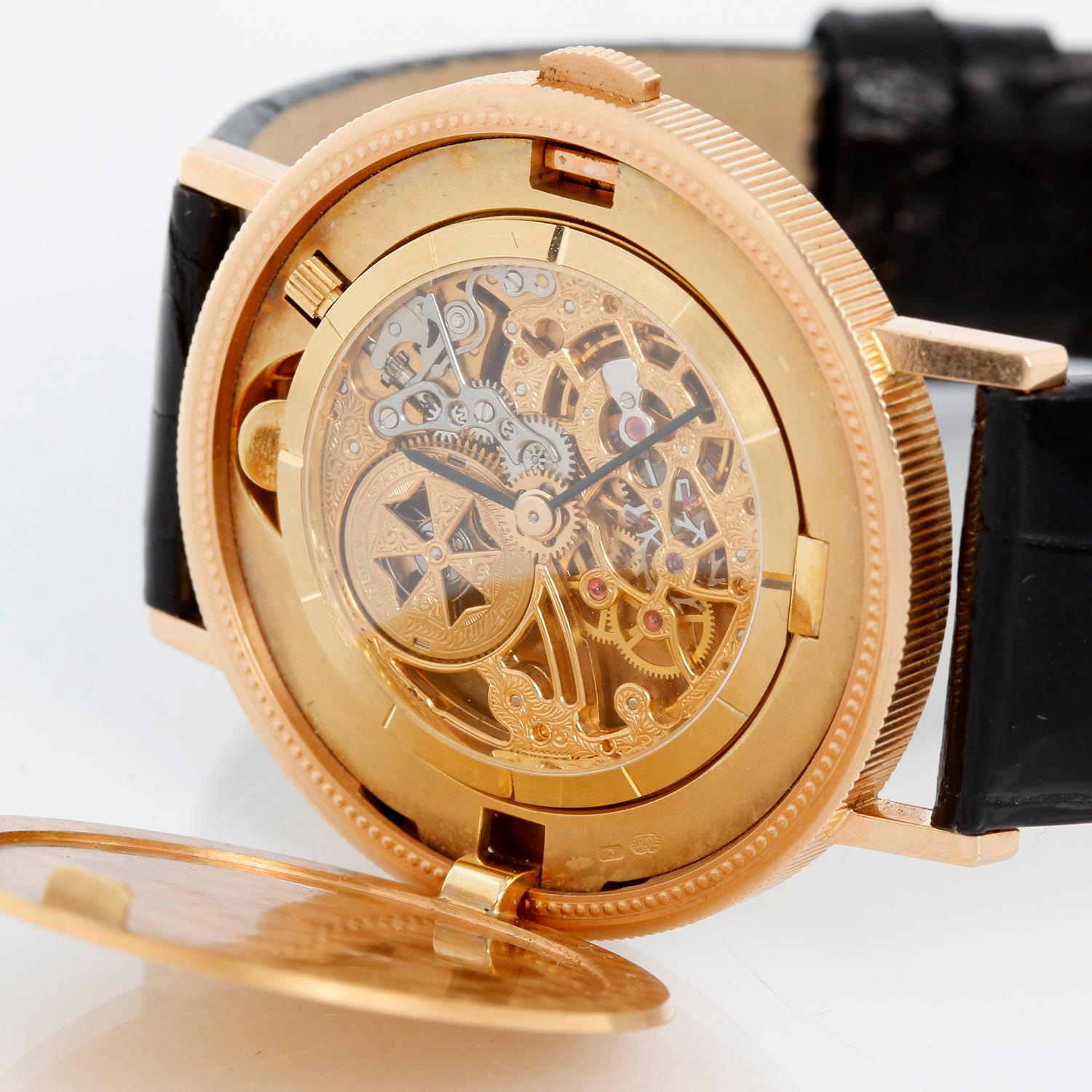Men's Vacheron Constantin Métiers d'Arts Openwork $20 Gold Coin Watch