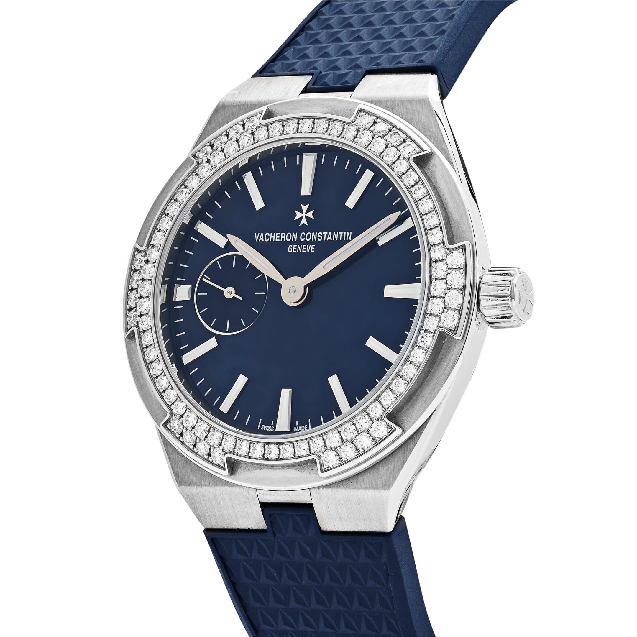 Vacheron Constantin Overseas 2305V/100A-B170 Self-Winding Diamond Bezel (2021) In Excellent Condition For Sale In New York, NY