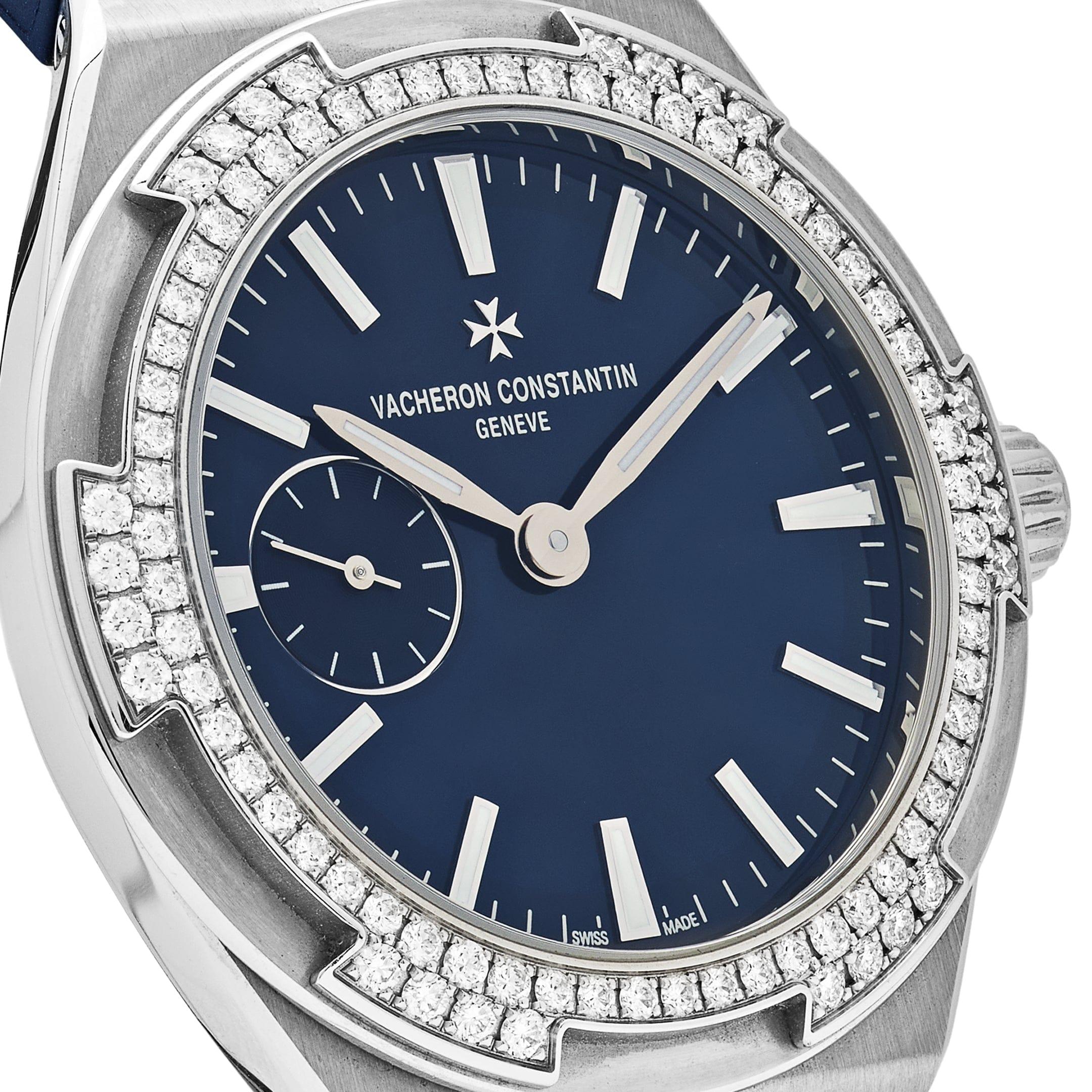 Women's Vacheron Constantin Overseas 2305V/100A-B170 Self-Winding Diamond Bezel (2021) For Sale