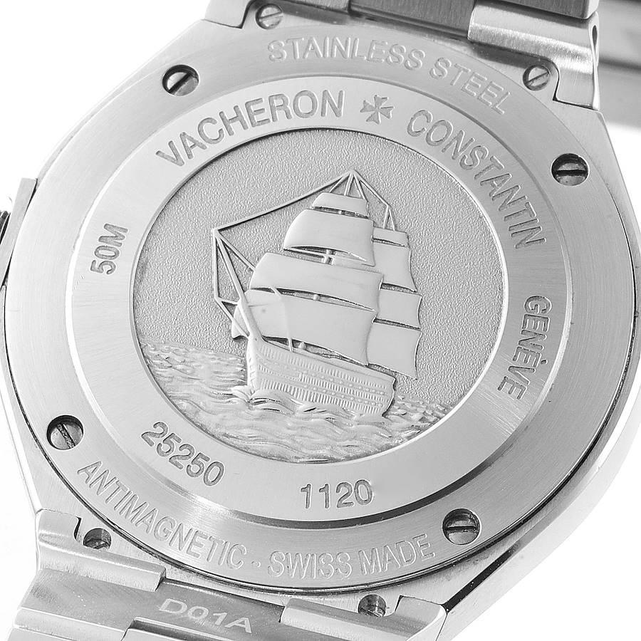 Vacheron Constantin Overseas 34 Steel MOP Diamond Ladies Watch 25750 1