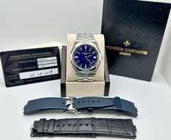 Vacheron Constantin Overseas 4500V/110A-B128 Cadran Bleu 41mm Acier Livret Papier