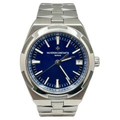Vacheron Constantin Overseas 4500V/110A-B128 Cadran Bleu 41mm Acier Livret Papier