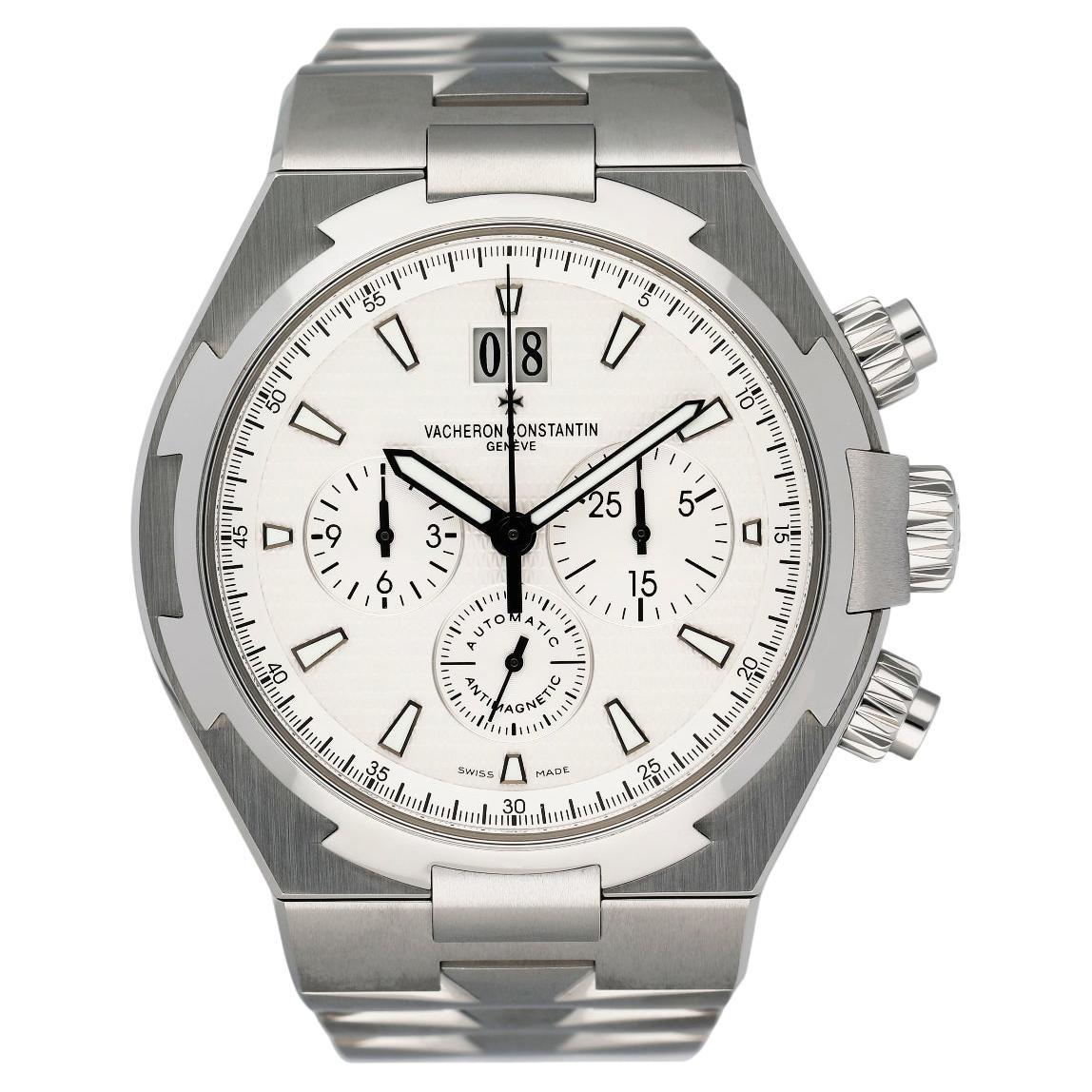 Vacheron Constantin Overseas Chronograph Silver Dial Men's Watch 49150 ...
