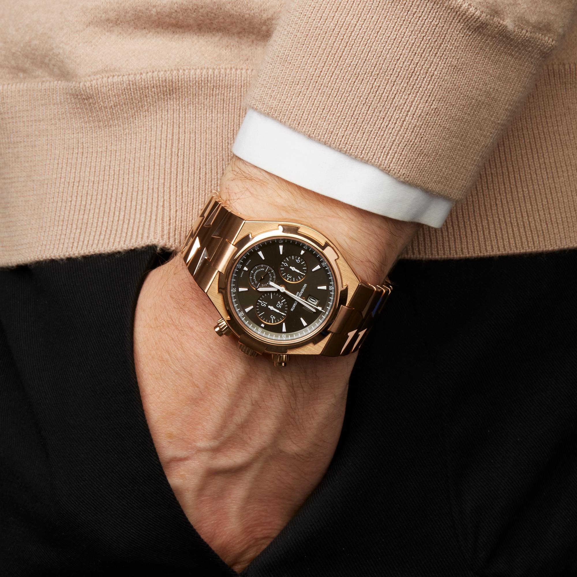 Vacheron Constantin Overseas Big Date Chronograph 18 Karat Gold 49150/B01R-9338 1