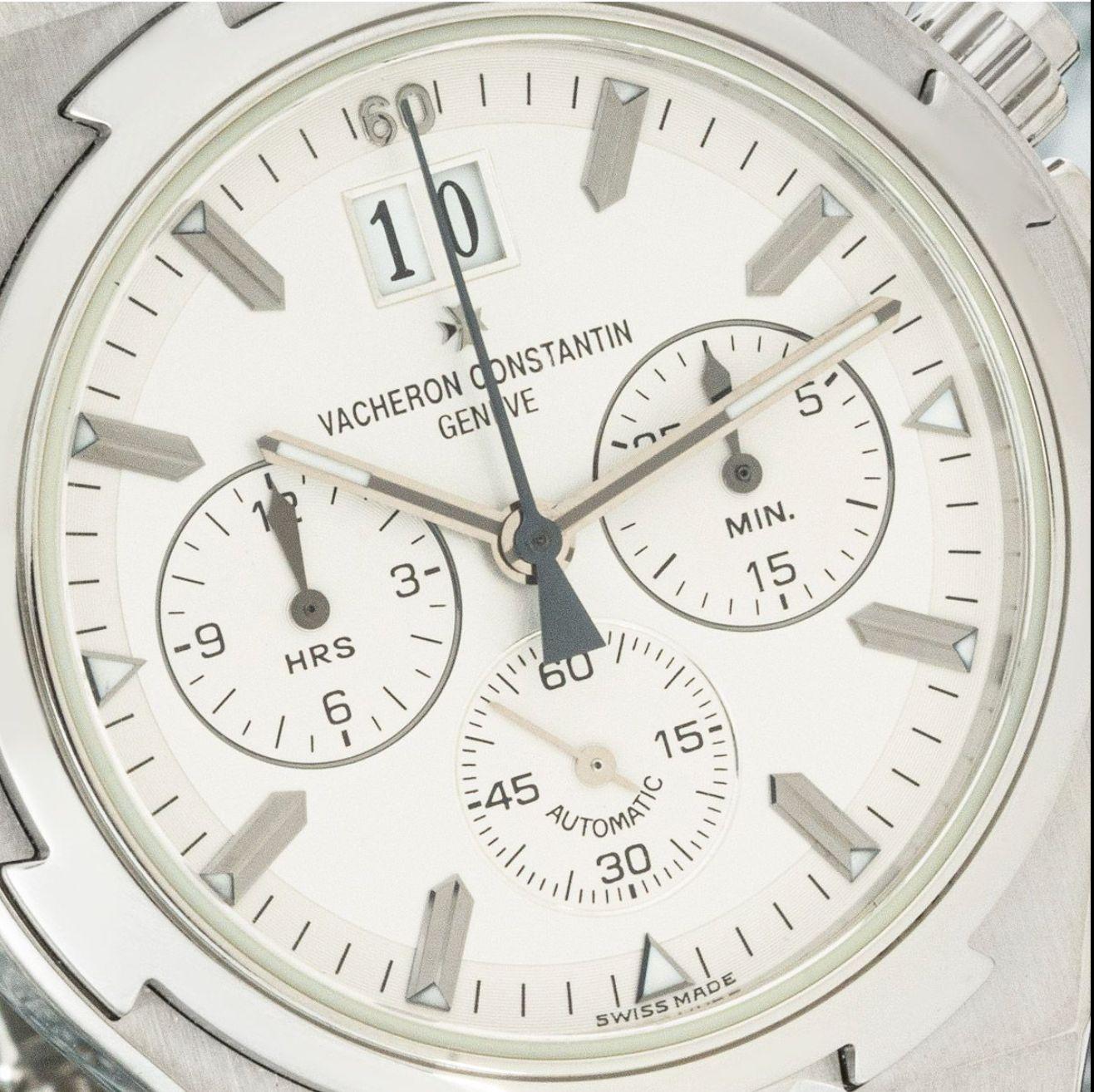 Vacheron Constantin Overseas Chronograph 49140-423A-8790 In Excellent Condition For Sale In London, GB