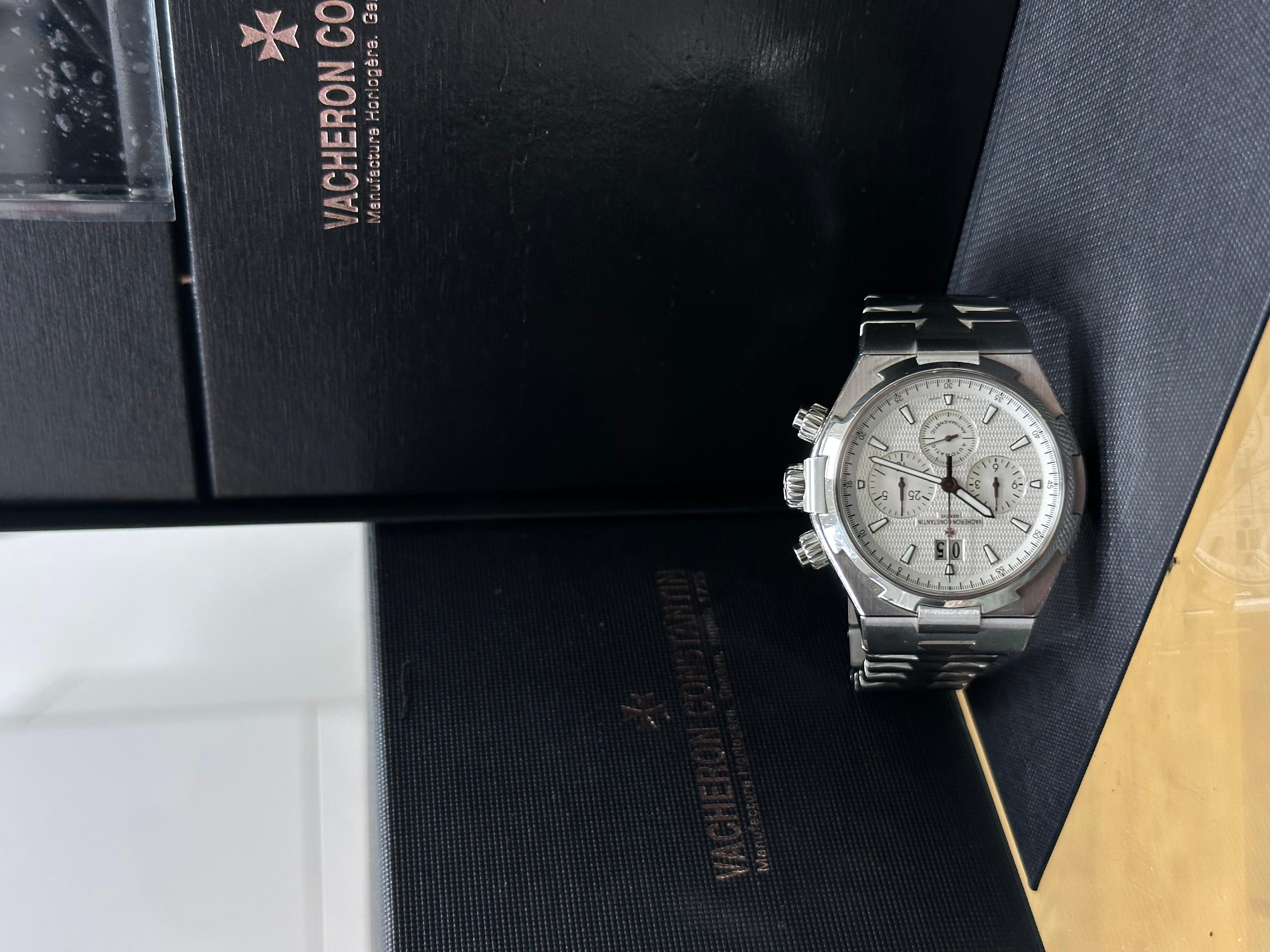 Vacheron Constantin Übersee Chronograph 49150/B01A-9095 Komplettset für Damen oder Herren im Angebot