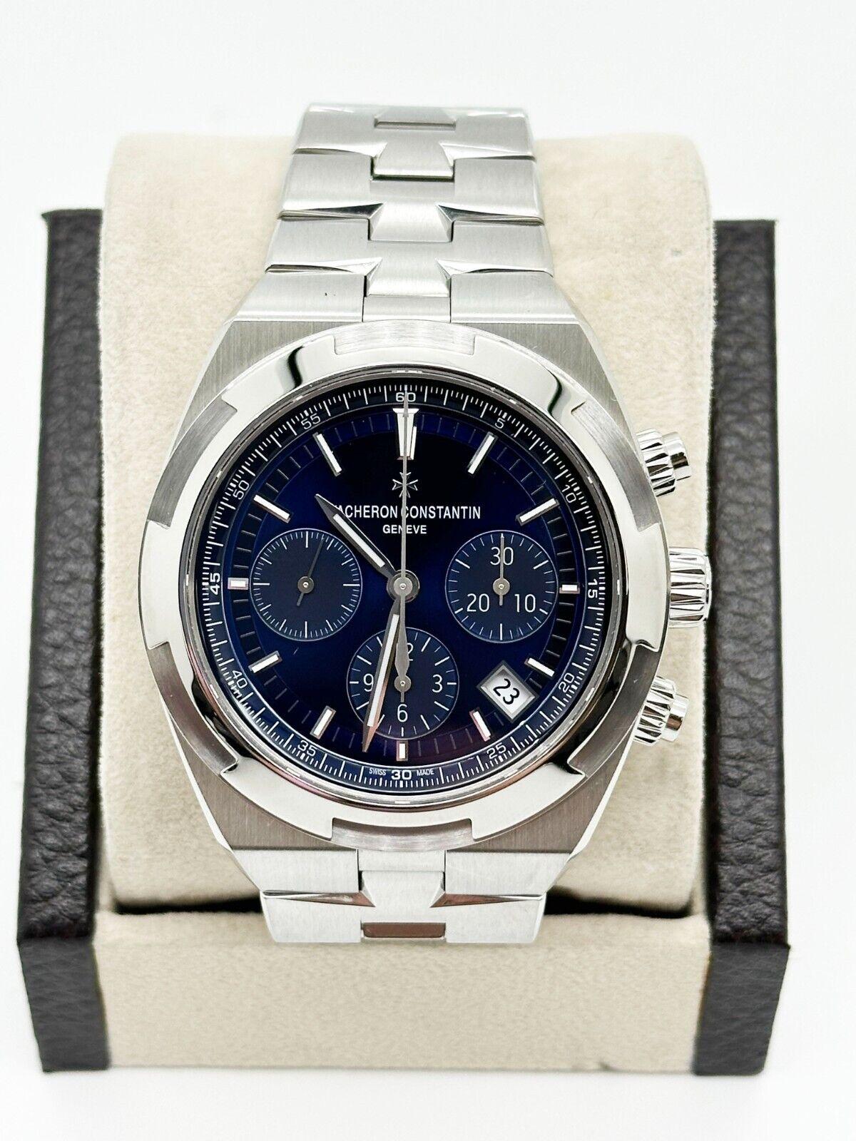 Vacheron Constantin Overseas Chronograph Blue 5500V/110A-B148 Box Paper  2