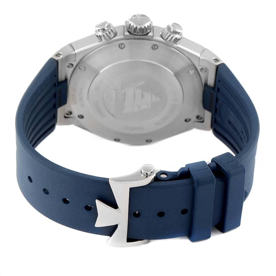 Men's Vacheron Constantin Overseas Chronograph Blue Dial Watch 49150 For Sale
