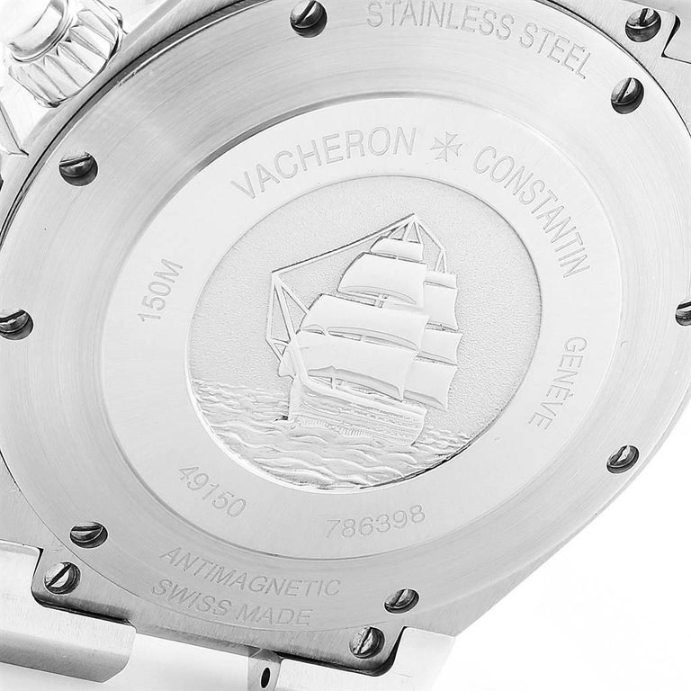 vc overseas silver dial