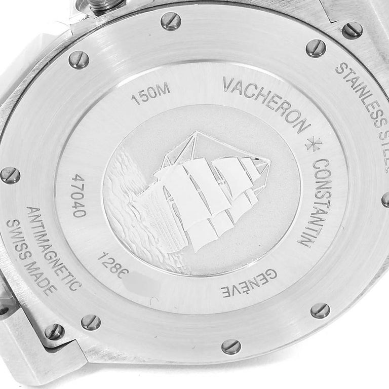 Vacheron Constantin Overseas Deep Stream Grey Dial Steel Men's Watch ...