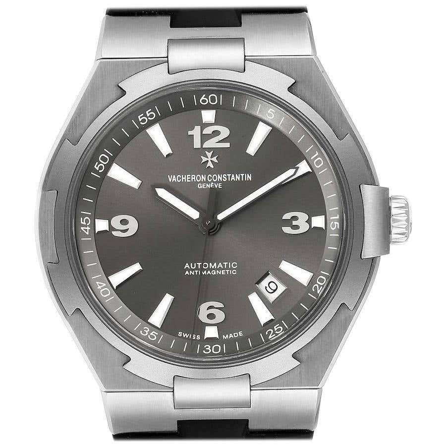 Vacheron Constantin Overseas Deep Stream Grey Dial Steel Men's Watch ...