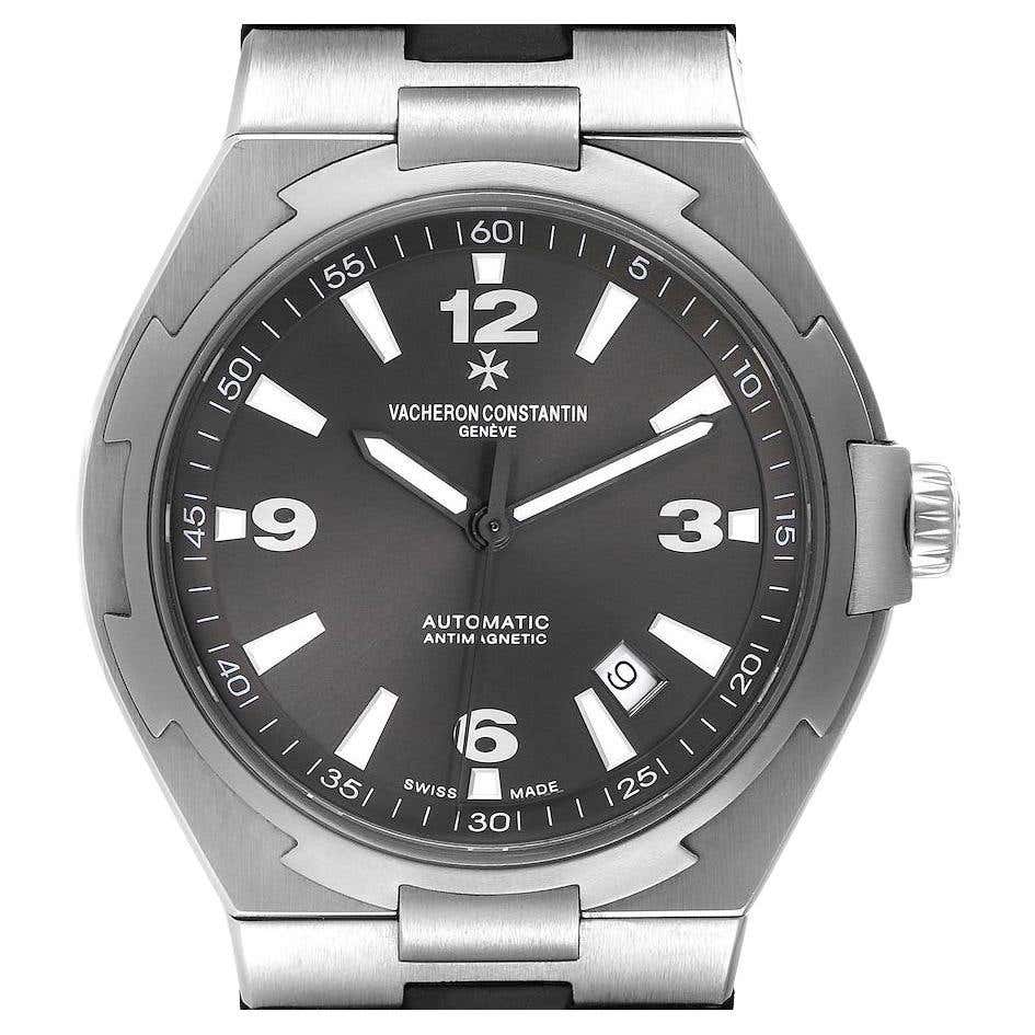 Vacheron Constantin Overseas Deep Stream Grey Dial Steel Mens Watch ...