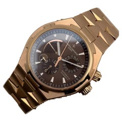 Vacheron Constantin Overseas Dual Time 47450/b01r-9229 42mm Rose Gold Mens Watch