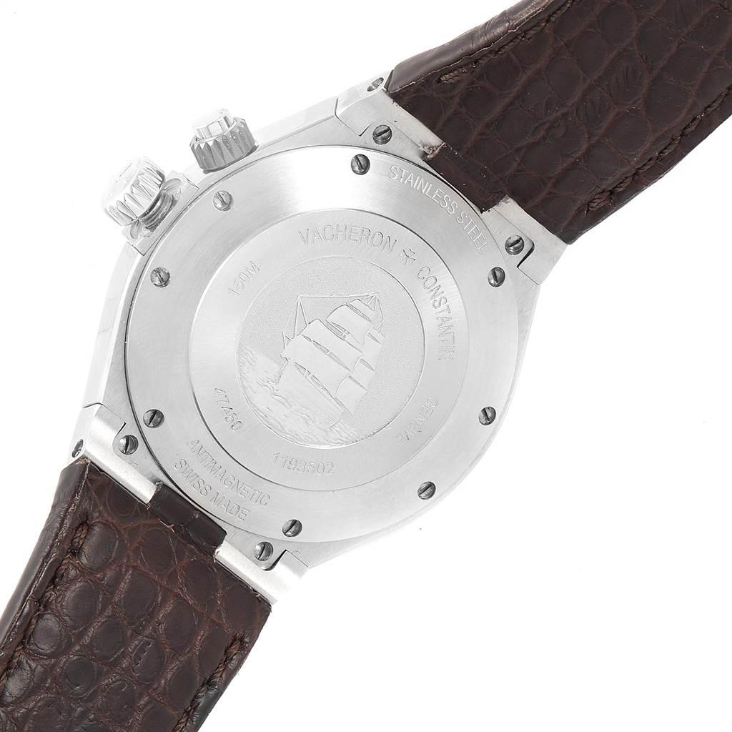 Vacheron Constantin Overseas Dual Time Grey Dial Men's Watch 47450 For Sale 2