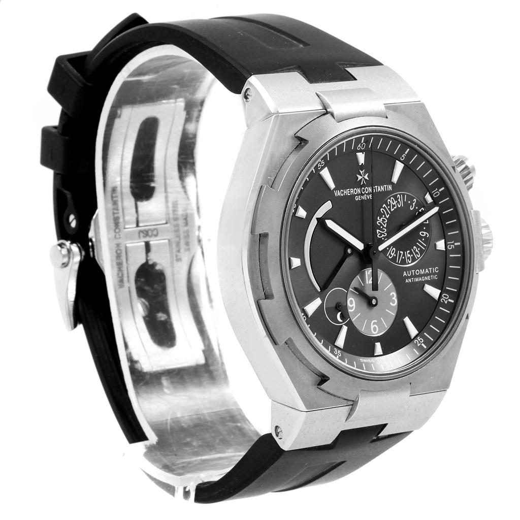 Vacheron Constantin Overseas Dual Time Grey Dial Men's Watch 47450 3
