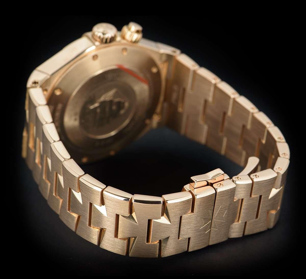 Vacheron Constantin Overseas Rose Gold 47450/B01R-9229 Automatic Wristwatch 2