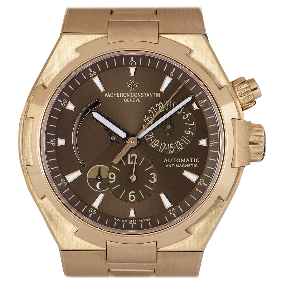 Vacheron Constantin Overseas Rose Gold 47450/B01R-9229 Automatic Wristwatch