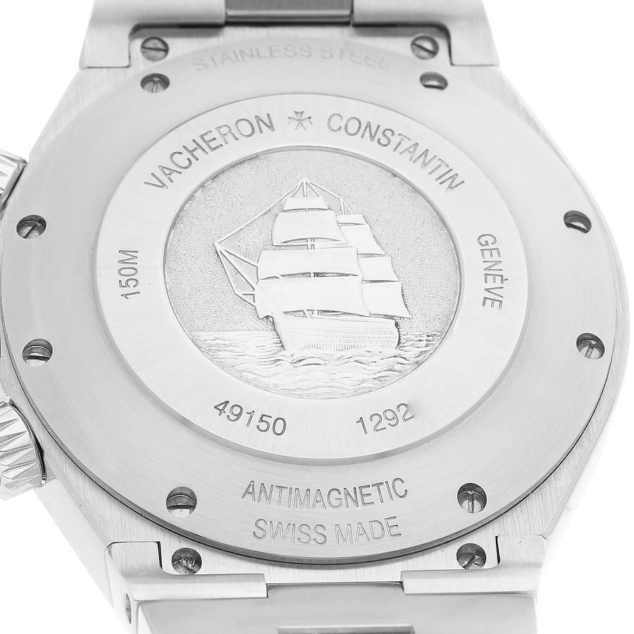 Men's Vacheron Constantin Overseas Silver Dial Chronograph Mens Watch 49150 For Sale