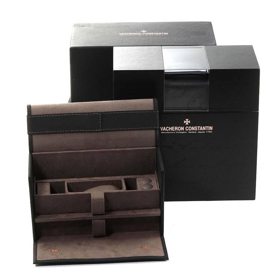 Vacheron Constantin Overseas Silver Dial Chronograph Mens Watch 49150 For Sale 3