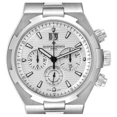 Vacheron Constantin Overseas Silver Dial Chronograph Mens Watch 49150