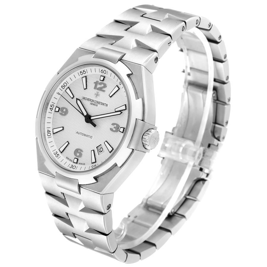 Vacheron Constantin: Stahl-Herrenuhr 47040 mit silbernem Zifferblatt von Constantin 1