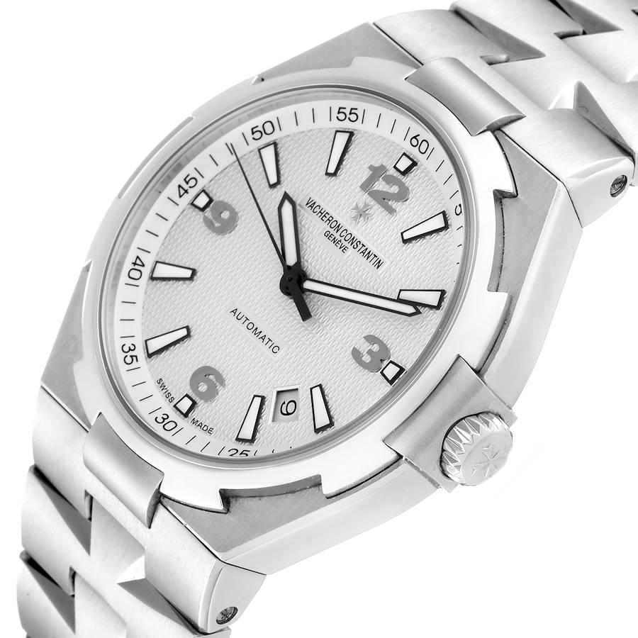 Vacheron Constantin: Stahl-Herrenuhr 47040 mit silbernem Zifferblatt von Constantin 2