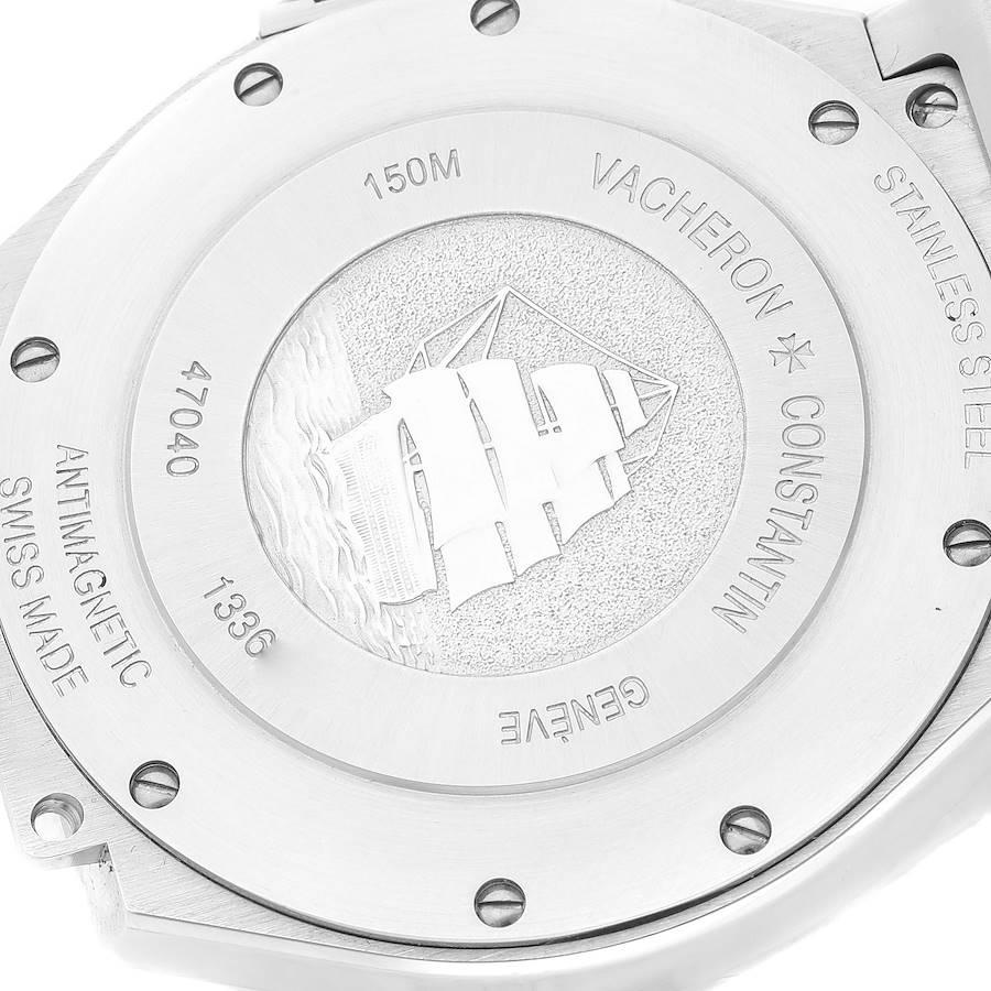 Vacheron Constantin: Stahl-Herrenuhr 47040 mit silbernem Zifferblatt von Constantin 3