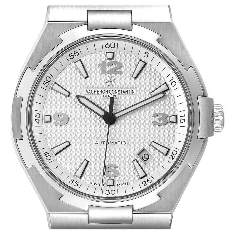Vacheron Constantin Overseas Silver Dial Steel Mens Watch 47040 For ...