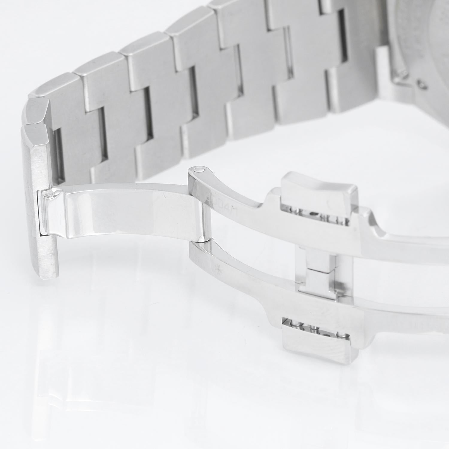 Vacheron Constantin Overseas Stainless Steel  Blue Dial Ref 49150 2