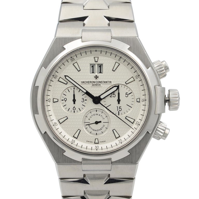 Vacheron Constantin Overseas Steel Automatic Silver Men’s Watch 49150 ...