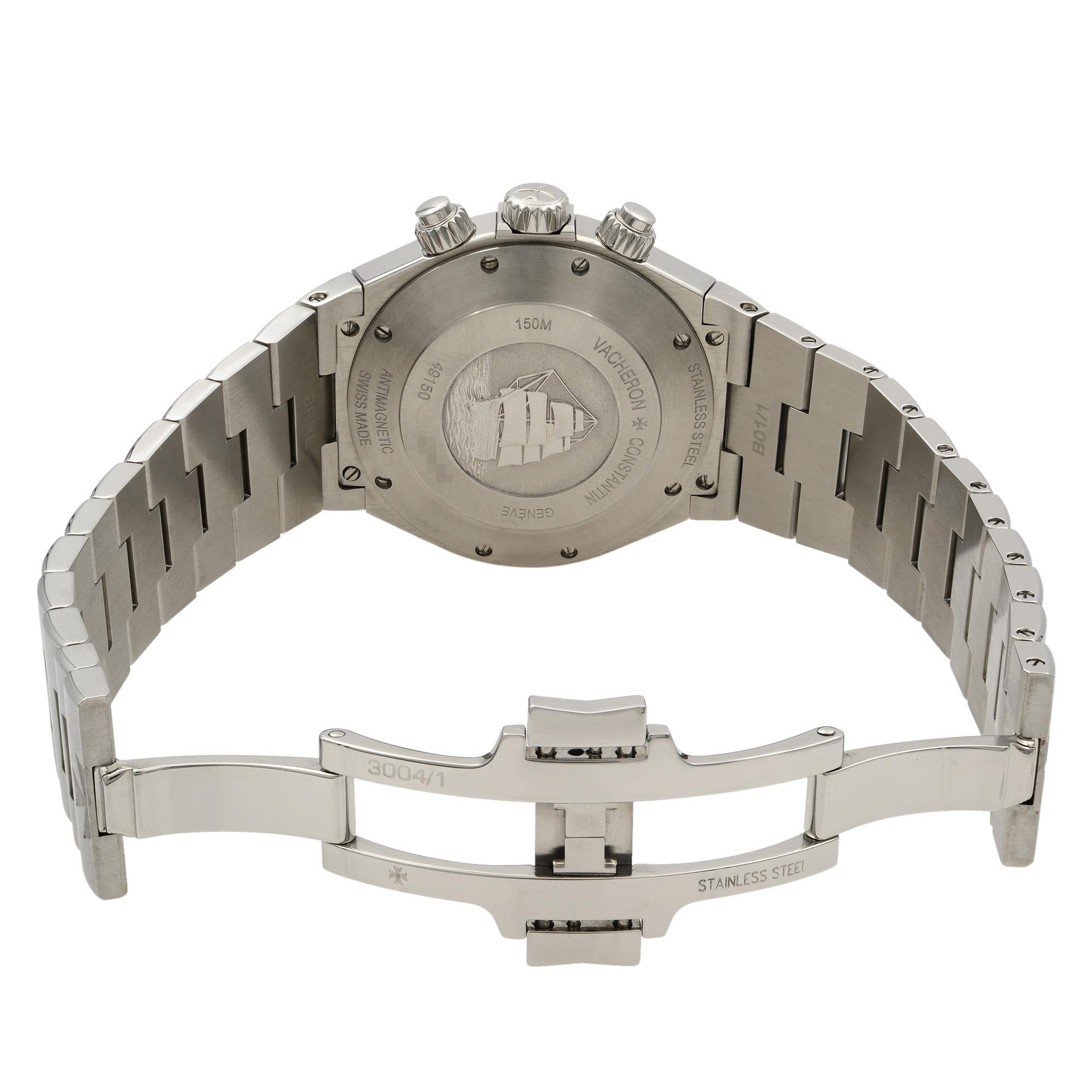Men's Vacheron Constantin Overseas Steel Automatic Silver Men’s Watch 49150/B01A-9745