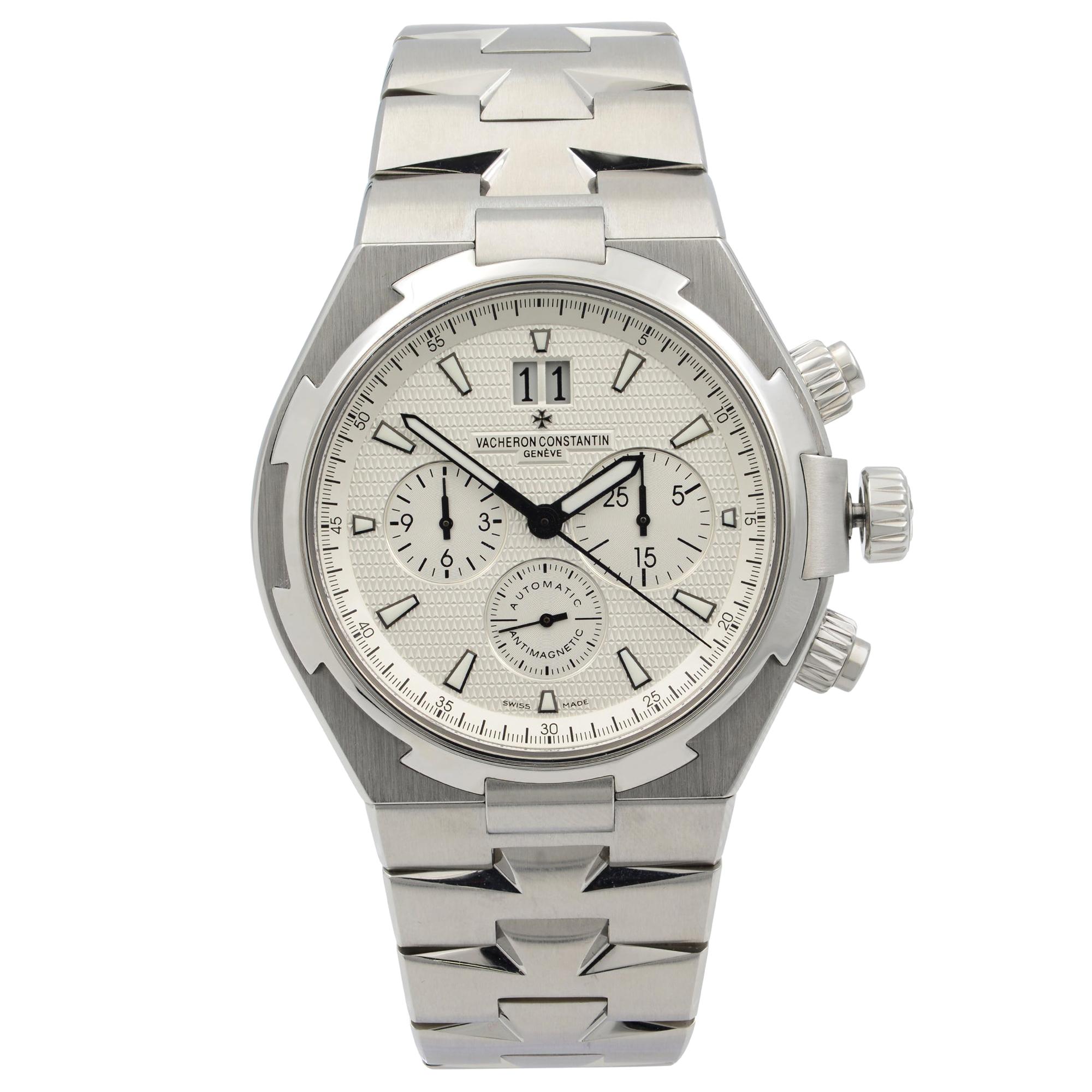 Vacheron Constantin Overseas Steel Automatic Silver Men’s Watch 49150/B01A-9745