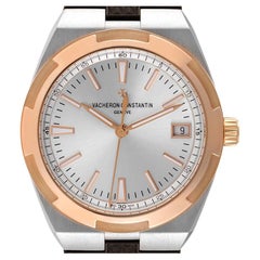 Vacheron Constantin Overseas Stahl Roségold Herrenuhr 4500V Papiere aus Stahl