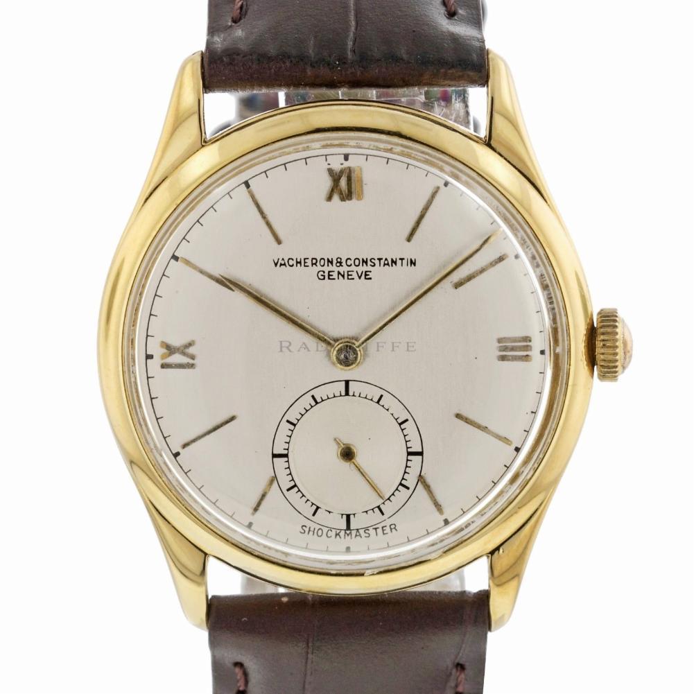 Vacheron Constantin P453 18 Karat Yellow Gold Vintage Manual Wind Swiss Watch For Sale