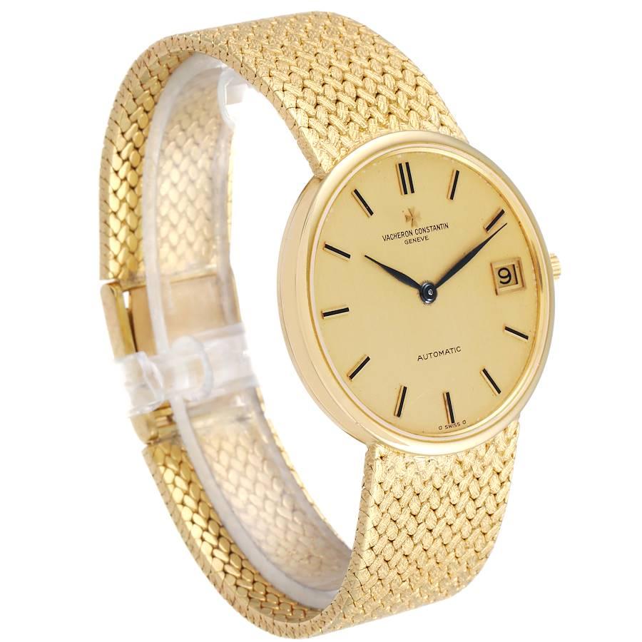 vacheron constantin 18k gold watch