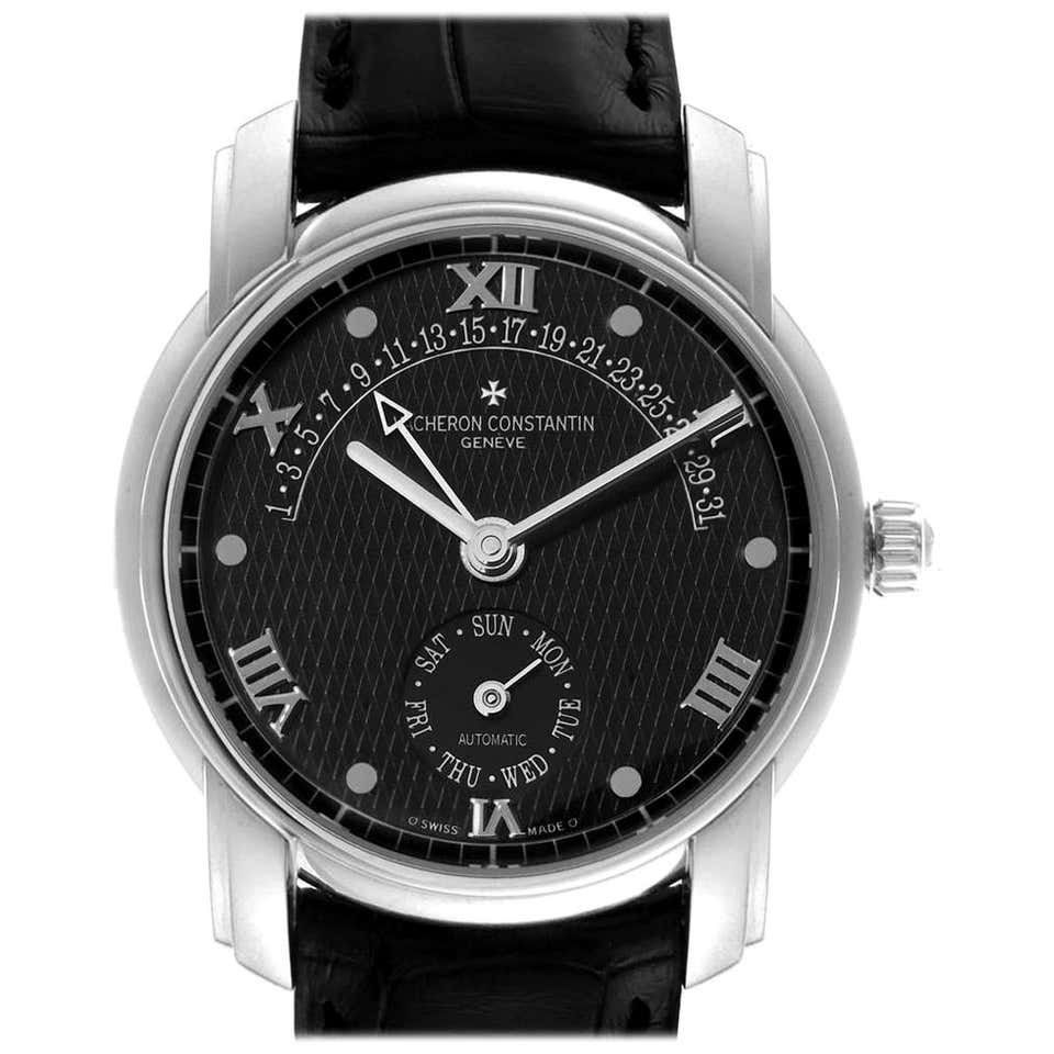 Vacheron Constantin Platinum Patrimony Contemporaine Wristwatch at 1stdibs