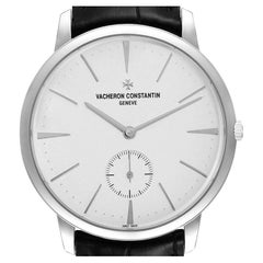 Vacheron Constantin Patrimony 18k White Gold Mens Watch 1110U Unworn
