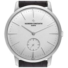 Vacheron Constantin Patrimony 42 mm White Gold Mens Watch 1110U Box Papers