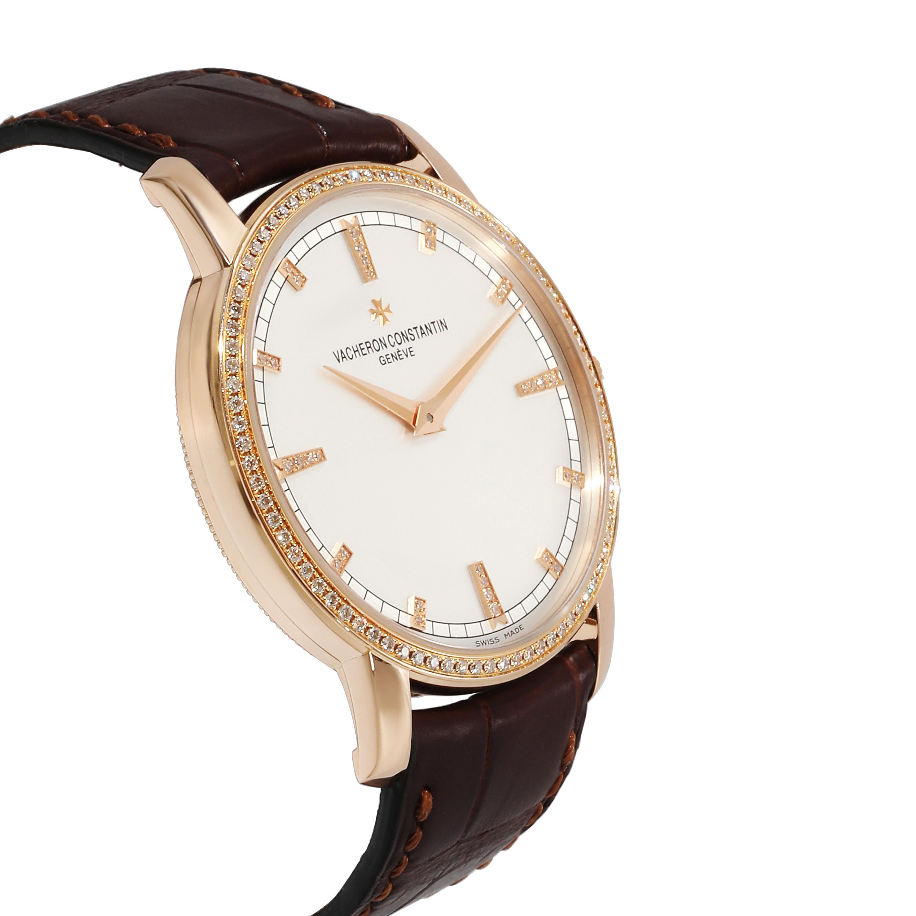 Vacheron Constantin Patrimony 81578/000R-9354 Men's Watch in 18k Rose Gold For Sale 1