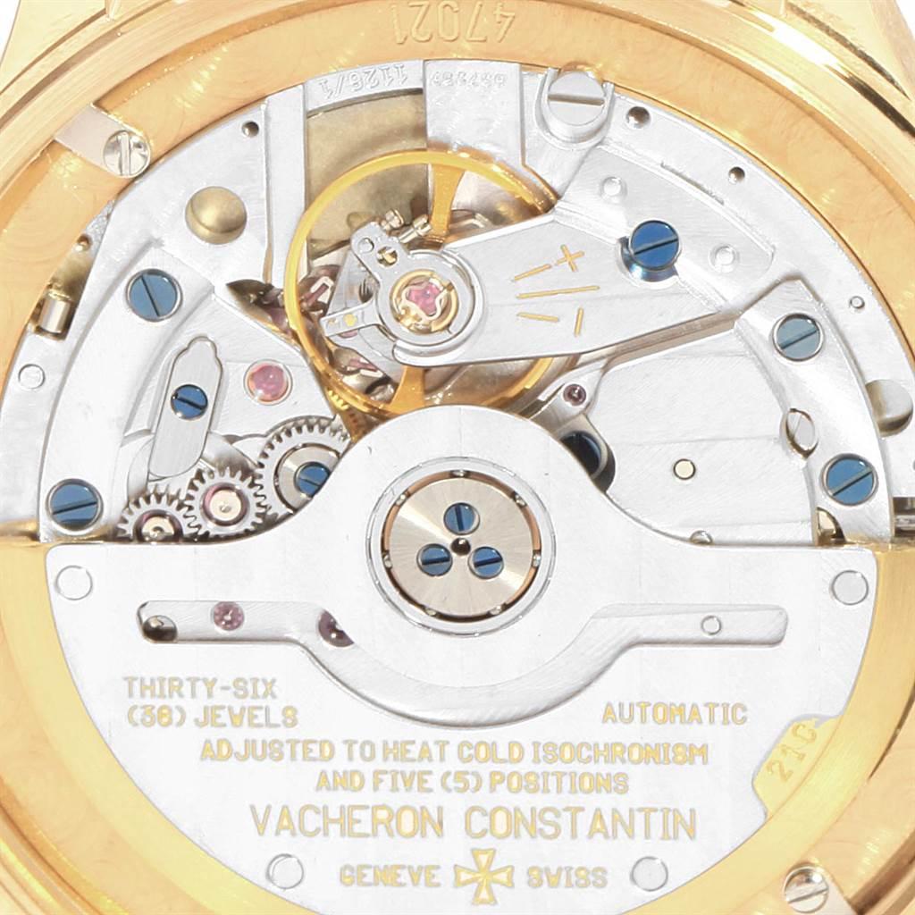 Vacheron Constantin Patrimony Chronometer Royal Yellow Gold Watch 47022 For Sale 1